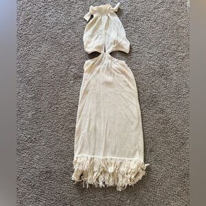 Johanna Ortiz Cream Textured Garment